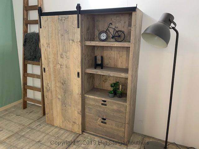 kasten industrieel steigerhout